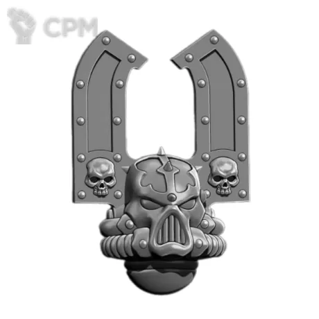 Описание картинки World Eaters -  Berzerks Helmet от 3Д печать миниатюр по цене 42руб | Свободный Рынок Миниатюр - СРМ