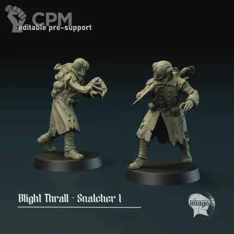 Описание картинки Blight Thrall - Snatcher от Manufactorum76 по цене 480руб | Свободный Рынок Миниатюр - СРМ