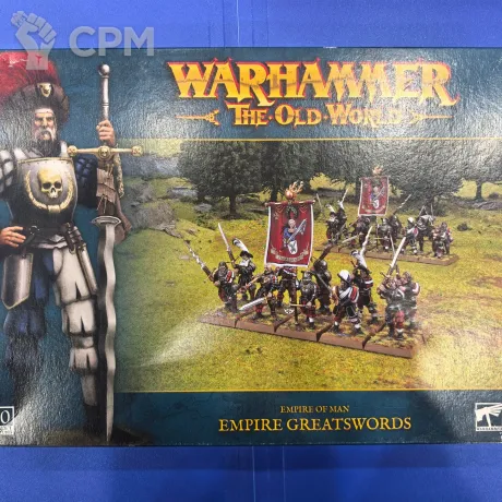 Описание картинки TOW: Empire of Man Empire Greatswords от Akella по цене 8 700руб | Свободный Рынок Миниатюр - СРМ