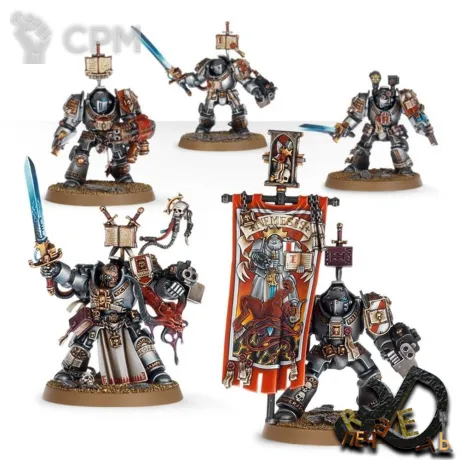 Описание картинки Paladins Squad And Grey Knights Terminators от R.E.print по цене 990руб | Свободный Рынок Миниатюр - СРМ