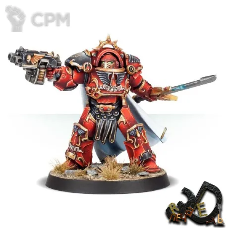 Описание картинки Blood Angels Legion Praetor in Terminator Armor от R.E.print по цене 300руб | Свободный Рынок Миниатюр - СРМ