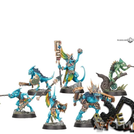 Описание картинки Seraphon underworld squad от R.E.print по цене 790руб | Свободный Рынок Миниатюр - СРМ