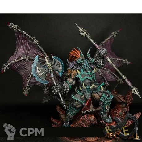 Описание картинки Demonic Prince Thulugar от R.E.print по цене 1 990руб | Свободный Рынок Миниатюр - СРМ