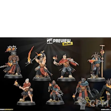 Описание картинки Warcry Scions Of The Flame от R.E.print по цене 990руб | Свободный Рынок Миниатюр - СРМ