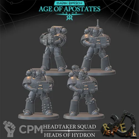 Описание картинки HeadtakerSquad от R.E.print по цене 490руб | Свободный Рынок Миниатюр - СРМ