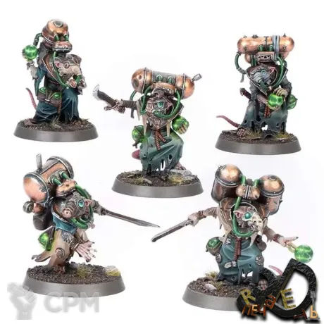Описание картинки Acolyte Globadiers от R.E.print по цене 440руб | Свободный Рынок Миниатюр - СРМ