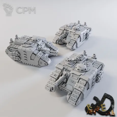 Описание картинки Land Raider Agathia Warforge Sabre от R.E.print по цене 1 890руб | Свободный Рынок Миниатюр - СРМ