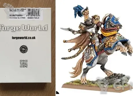Описание картинки Harald Gemunsen, Grand Master of the Knights Panther от zurdo по цене 8 300руб | Свободный Рынок Миниатюр - СРМ