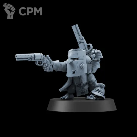 Описание картинки Миниатюра Гретчин "Ded Killy", Gretchin от Brother Ork по цене 300руб | Свободный Рынок Миниатюр - СРМ