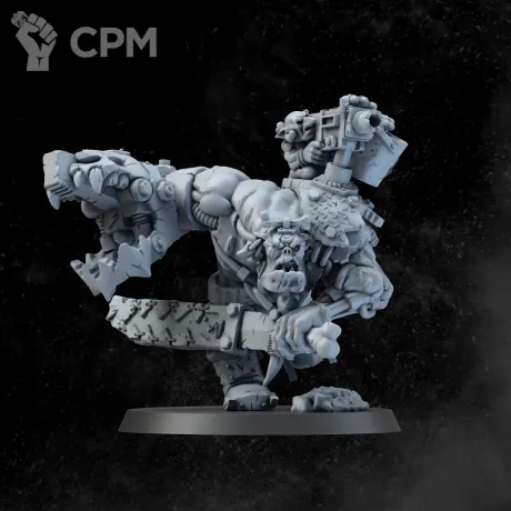 Описание картинки Миниатюра Ork Bogbog Bonehead, Beastboss. от Brother Ork по цене 925руб | Свободный Рынок Миниатюр - СРМ