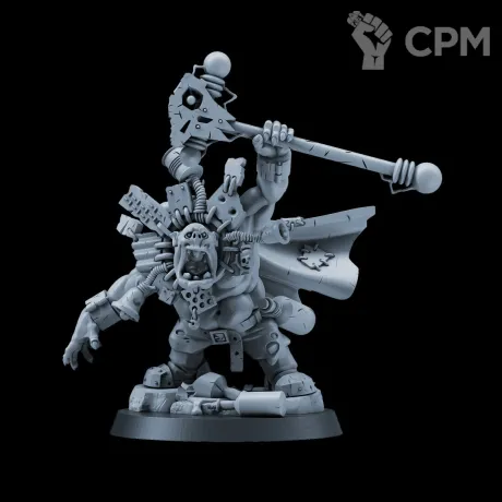 Описание картинки Миниатюра Орк Вирдбой, Weirdboy от Brother Ork по цене 755руб | Свободный Рынок Миниатюр - СРМ