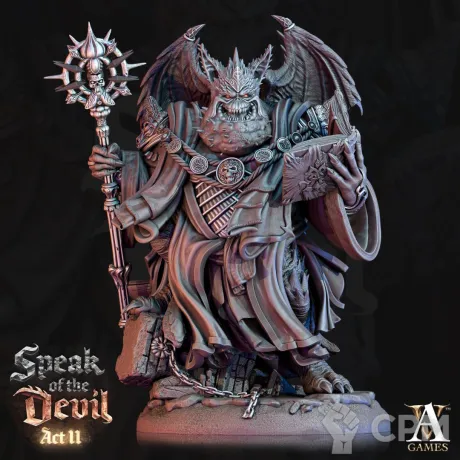 Описание картинки Herald of Dark Gods от Studio Cockatoo по цене 242руб | Свободный Рынок Миниатюр - СРМ