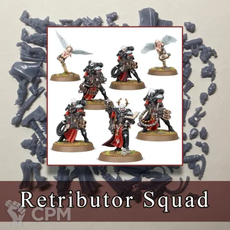 Описание картинки Retributor Squad от SaJRa по цене 900руб | Свободный Рынок Миниатюр - СРМ