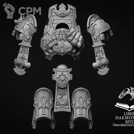 Описание картинки Armour model “Vetustus” type Gipt от LDBits по цене 968руб | Свободный Рынок Миниатюр - СРМ