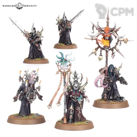 Описание картинки [GW] Chaos Cult Kill Team 23 оперативника от TRNK по цене 13 000руб | Свободный Рынок Миниатюр - СРМ