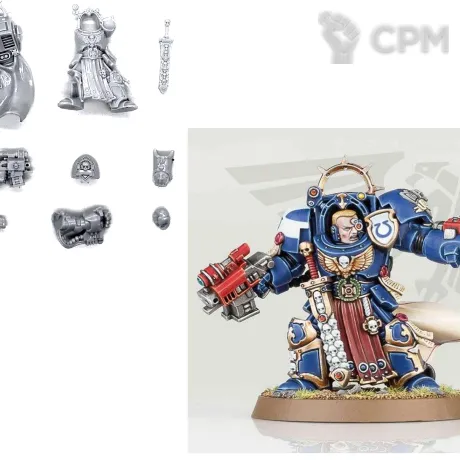 Описание картинки Space marine terminator captain collectors edition от Marshal Catmaldus по цене 300руб | Свободный Рынок Миниатюр - СРМ
