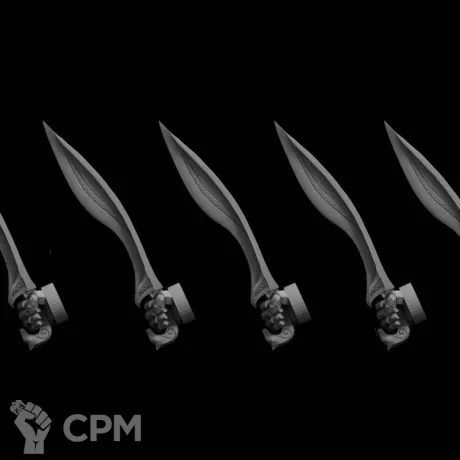 Описание картинки мечи тип Falx (правая рука) от Bazilevs по цене 497руб | Свободный Рынок Миниатюр - СРМ