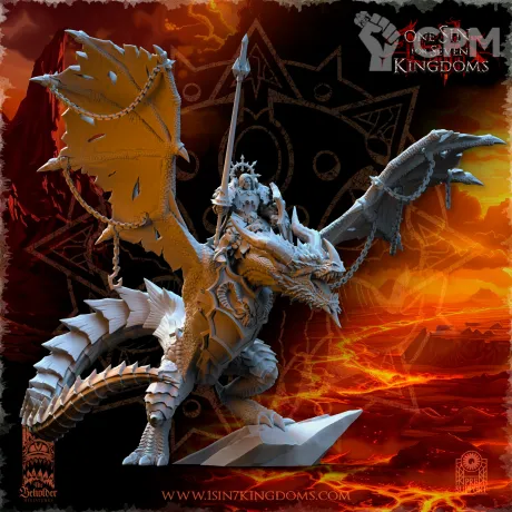 Описание картинки Drake of Mayhem от Naggaroth Night по цене 3 500руб | Свободный Рынок Миниатюр - СРМ