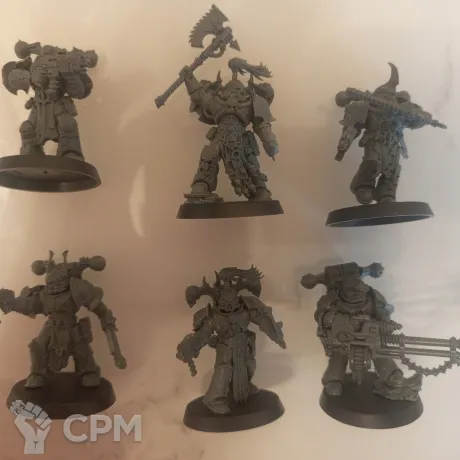 Описание картинки Chaos Space Marines от Gy80 по цене 2 200руб | Свободный Рынок Миниатюр - СРМ