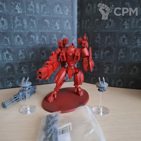 Описание картинки Riptide Battlesuit от A3_r0 по цене 3 500руб | Свободный Рынок Миниатюр - СРМ