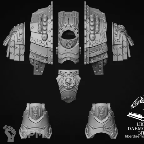 Описание картинки Armor model "Levi" type Iron от LDBits по цене 1 258руб | Свободный Рынок Миниатюр - СРМ