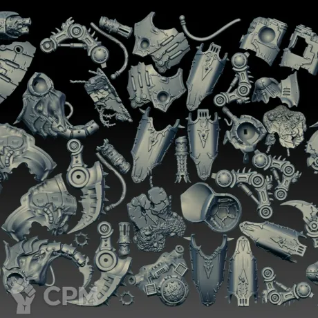 Описание картинки Defiler Body Set (2026) (Scan) от AxeL's Forge по цене 2 500руб | Свободный Рынок Миниатюр - СРМ