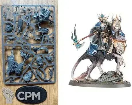 Описание картинки Lord-Vigilant on Gryph-stalker от zurdo по цене 2 500руб | Свободный Рынок Миниатюр - СРМ