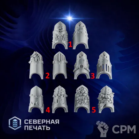 Описание картинки Поножи (Emberforge legs armor) от Северная печать по цене 40руб | Свободный Рынок Миниатюр - СРМ