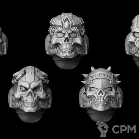 Описание картинки шлем тип Mortis от Bazilevs по цене 398руб | Свободный Рынок Миниатюр - СРМ