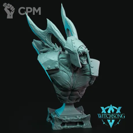 Описание картинки Bust - Lieutenant Bellath от ADEPT M&P по цене 2 000руб | Свободный Рынок Миниатюр - СРМ