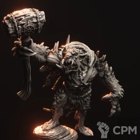 Описание картинки throgg the troll king от Daniilfedyakov по цене 740руб | Свободный Рынок Миниатюр - СРМ