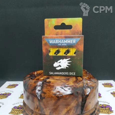 Описание картинки Salamanders Dice от Warp-Smuggling по цене 3 500руб | Свободный Рынок Миниатюр - СРМ