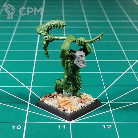 Описание картинки Savage Orc Boss от Каджит по цене 1 498руб | Свободный Рынок Миниатюр - СРМ