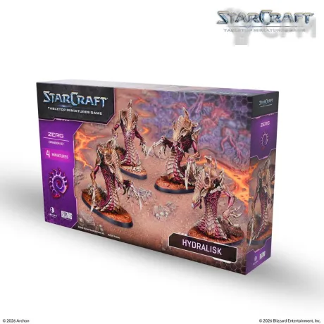 Описание картинки StarCraft: Hydralisk - Zerg - Expansion Set (предзаказ) от Mini Wargame по цене 4 950руб | Свободный Рынок Миниатюр - СРМ