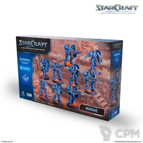 Описание картинки StarCraft: Marine - Terran - Expansion Set (предзаказ) от Mini Wargame по цене 4 950руб | Свободный Рынок Миниатюр - СРМ