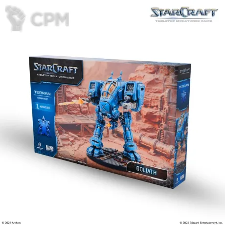 Описание картинки StarCraft: Goliath - Terran - Expansion Set (предзаказ) от Miniature Wargames по цене 4 950руб | Свободный Рынок Миниатюр - СРМ