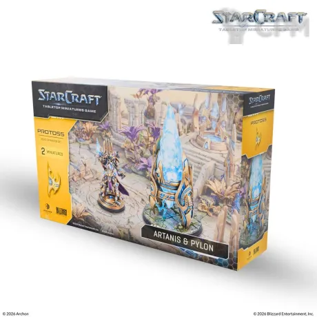 Описание картинки StarCraft: Artanis &amp; Pylon - Protoss - Hero Expansion Set (предзаказ) от Mini Wargame по цене 4 950руб | Свободный Рынок Миниатюр - СРМ