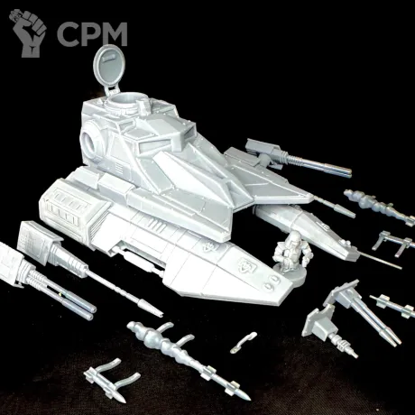 Описание картинки Skout-class2-M repulsor tank 50mm от R.E.print по цене 500руб | Свободный Рынок Миниатюр - СРМ