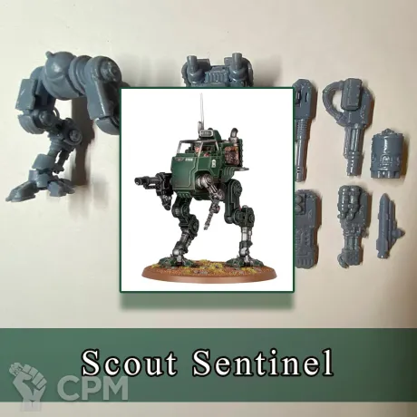 Описание картинки Scout Sentinel от SaJRa по цене 900руб | Свободный Рынок Миниатюр - СРМ