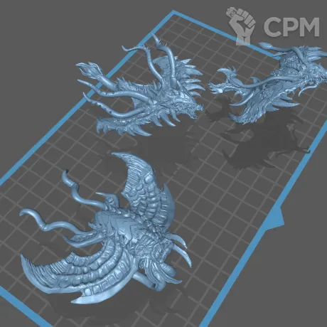 Описание картинки Screamers of Tzeentch от 3Д печать миниатюр по цене 986руб | Свободный Рынок Миниатюр - СРМ