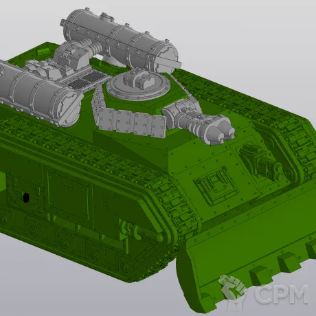 Описание картинки Chimera conversion hellhound/пак конверсии химеры от Laboratory of Chaos по цене 200руб | Свободный Рынок Миниатюр - СРМ