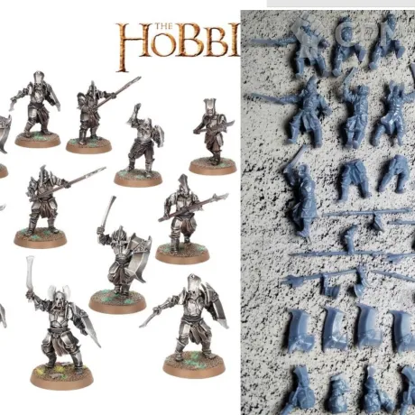 Описание картинки Gundabad orc warband от 3Д-Печка по цене 800руб | Свободный Рынок Миниатюр - СРМ