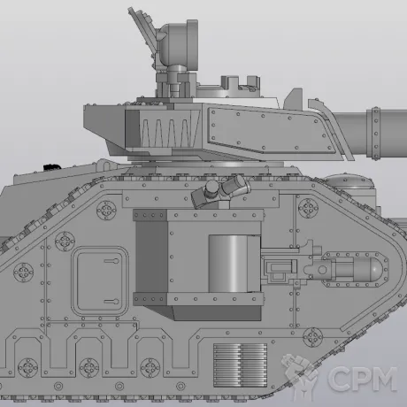 Описание картинки Leman Russ Battle Tank от koksee по цене 2 000руб | Свободный Рынок Миниатюр - СРМ