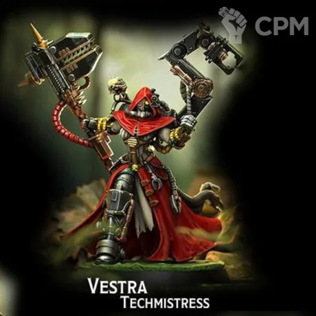 Описание картинки Vestra Techmistress от Manufactorum76 по цене 250руб | Свободный Рынок Миниатюр - СРМ