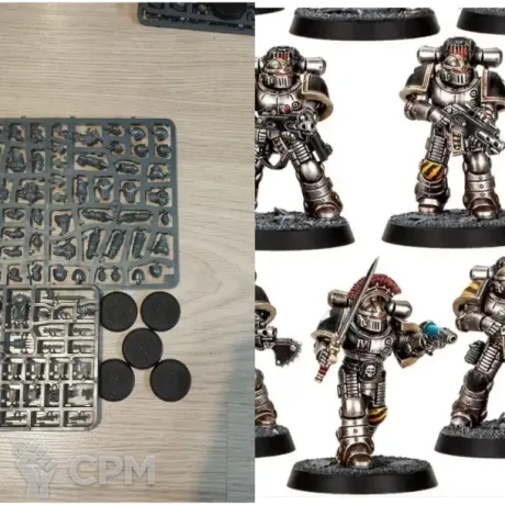 Описание картинки Horus Heresy Tactical squad mk2 +сержант пак от TRNK по цене 100руб | Свободный Рынок Миниатюр - СРМ