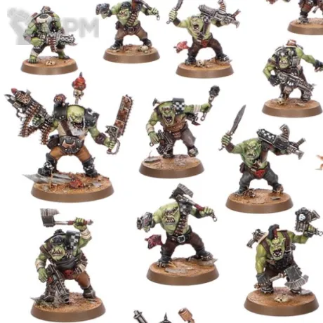 Описание картинки [GW] Armageddon - 10 Ork Boyz + 5 Gretchin #1 от TRNK по цене 100руб | Свободный Рынок Миниатюр - СРМ