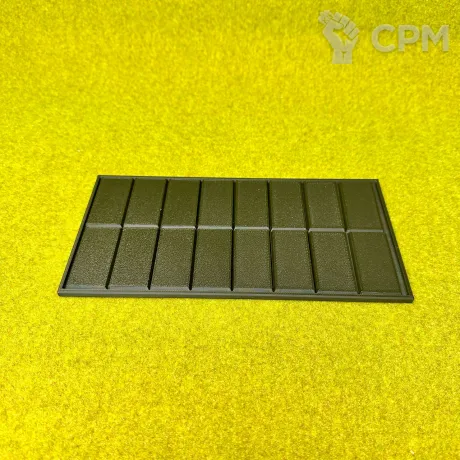 Описание картинки Movements tray для баз 25х50мм 8х2 (1шт) от Террейн и миниатюры по цене 160руб | Свободный Рынок Миниатюр - СРМ