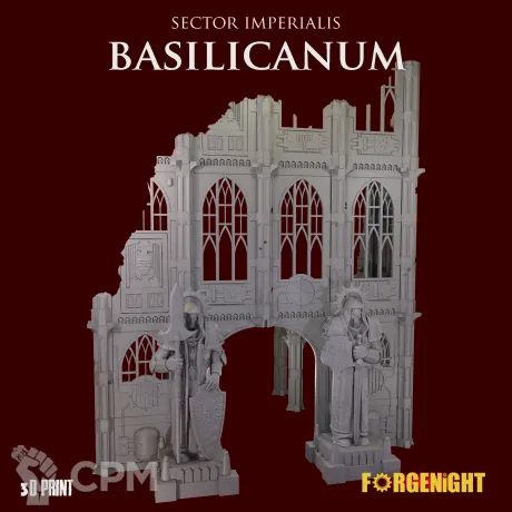 Описание картинки Sector Imperialis Basilicanum от ForgeNight по цене 6 500руб | Свободный Рынок Миниатюр - СРМ