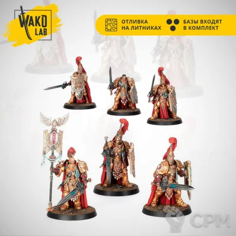 Описание картинки Sentinel Guard Sodality от Wako Lab (Recast) по цене 2 250руб | Свободный Рынок Миниатюр - СРМ