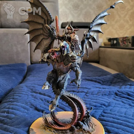 Описание картинки Everchosen Archaon exalted grand marshal of the apocalypse от MIK по цене 10 500руб | Свободный Рынок Миниатюр - СРМ